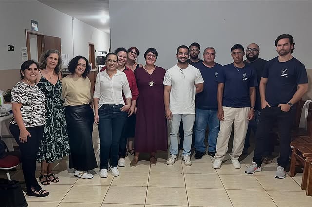 Equipe da Comunidade Casa de Maria de Pederneiras